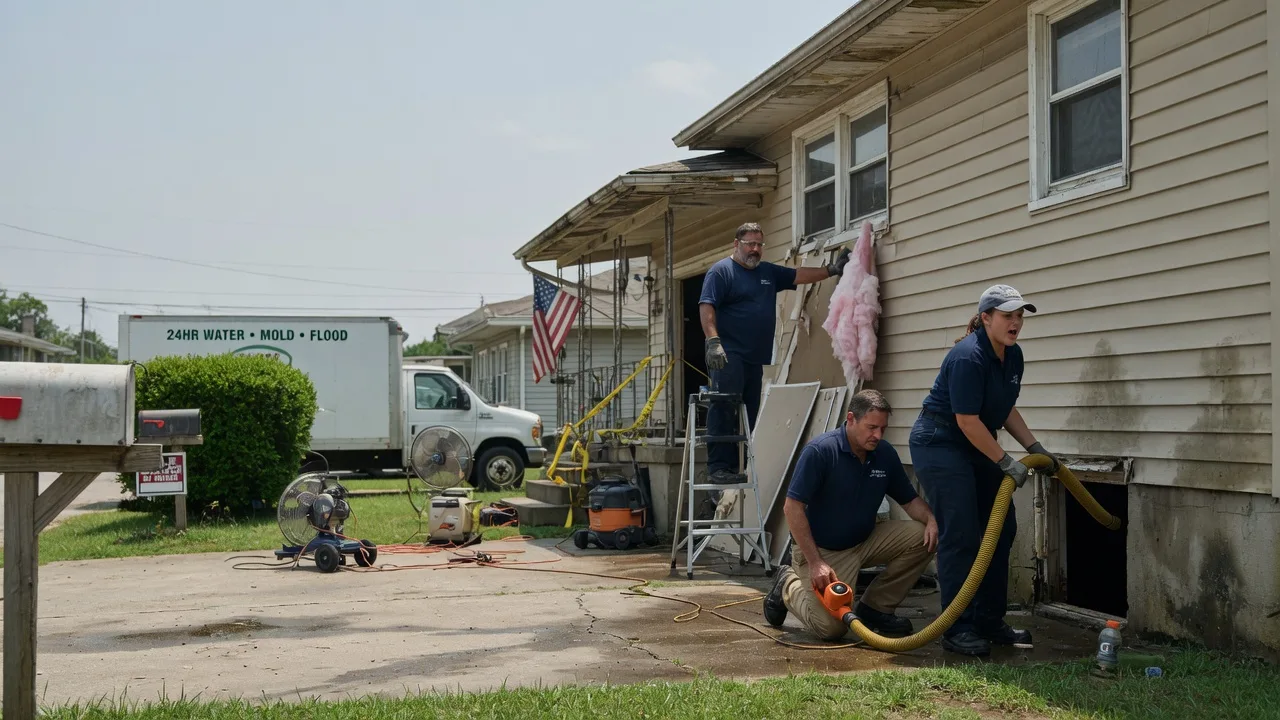 Water Damage Repair in Brethren, MI near me